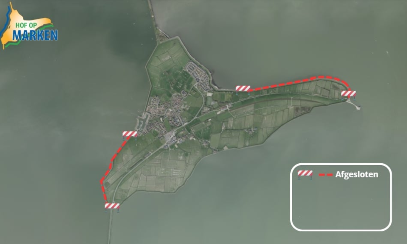 Weekbericht afsluitingen (week 34: 18 t/m 24 augustus)